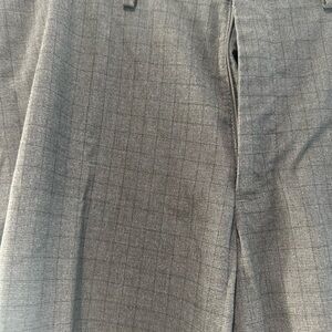 Haggar Blue Textured Pants